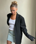 Djerf Avenue Forever Blazer - 8 / Black - Blazers