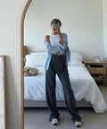 Djerf Avenue Forever Blazer + Favorite Pants Set - 8 / Black - Outfit Sets