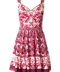 Dolce & Gabbana - Dolce & Gabbana Majolica Bustier Dress