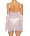 Dyspnea MS Slinky Mini Dress Pussy Pink Size XS - 8 / Pink - Dresses