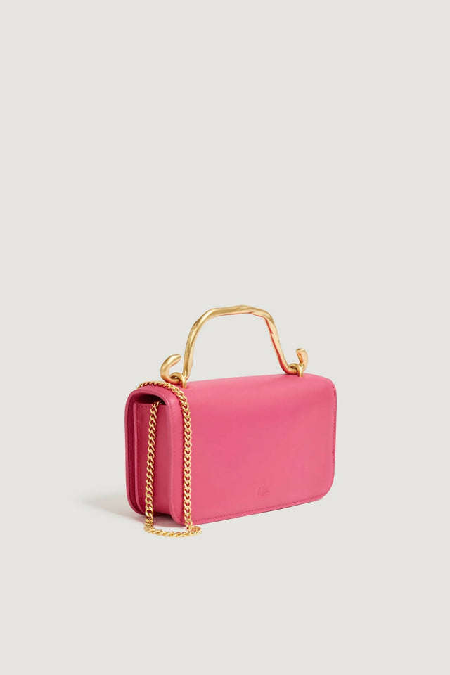 Aje Celeste Flower Clutch