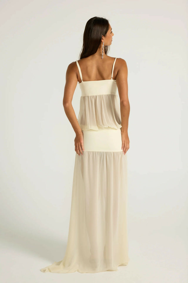 Ance Gria Romeo Dress Cream