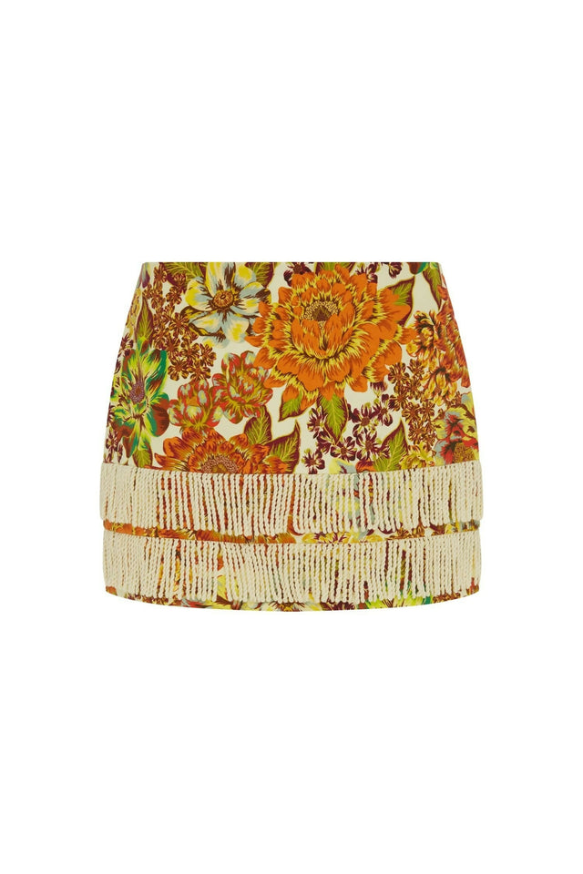 Alemais Lana Cropped Tee and Mini Skirt