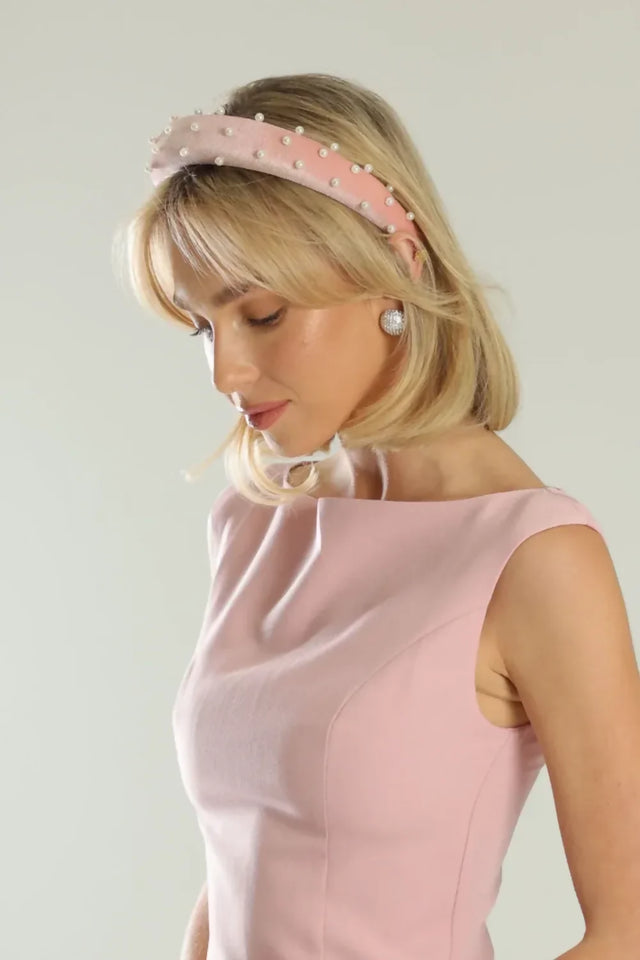 Morgan & Taylor Lorelai Headband - Pink