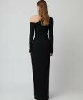 EFFIE KATS Cayley gown in black / Size XS - Black / 8 - Dresses