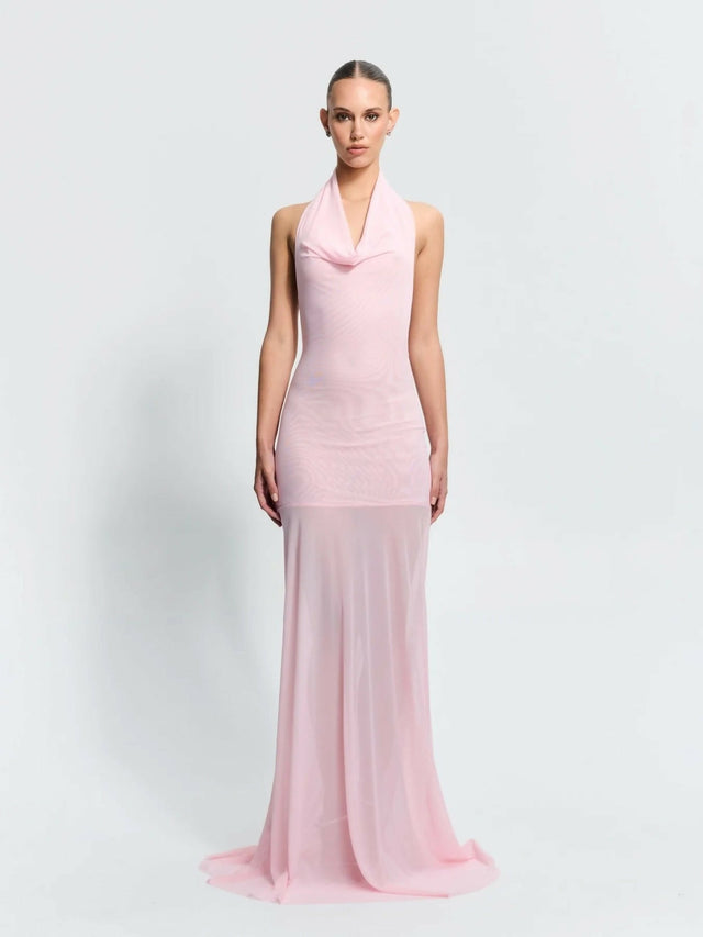 Effie Kats Cleo Gown in Petal Pink - Dresses