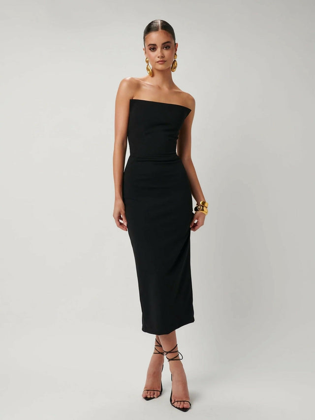 Effie Kats Danna Dress in Black Size 8 - 8 / Black - Dresses