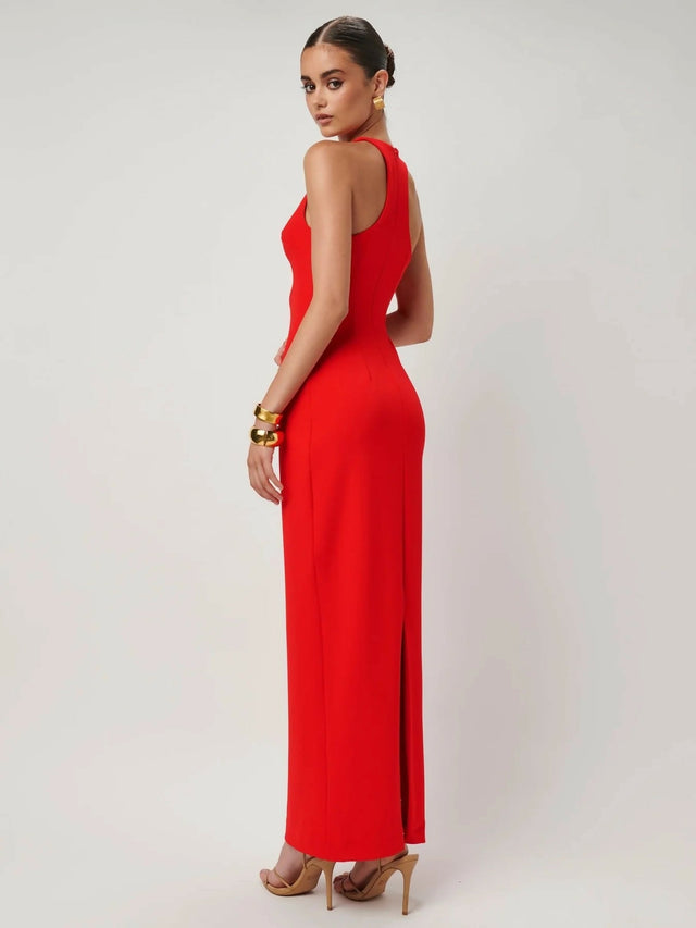 Effie Kats Eiza Gown in Cherry Size XS / AU 6 - 6 / Red - Dresses