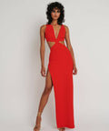 Effie Kats Eniko Gown in Red Size 8 10 - 8 / Red - Dresses