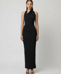 Effie Kats Galan Gown Size 10 - 10 / Black - Dresses