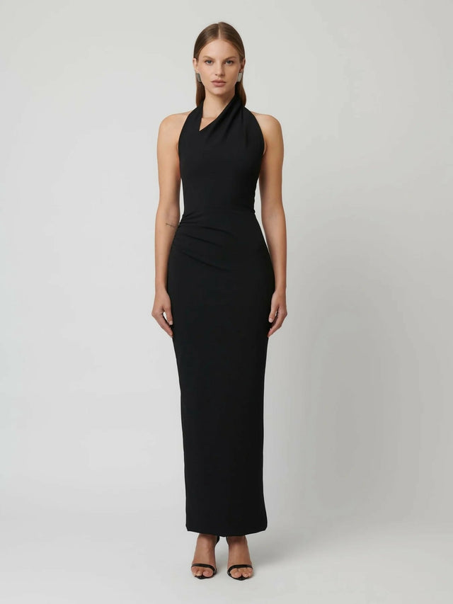 Effie Kats Galan Gown Size 10 - 10 / Black - Dresses