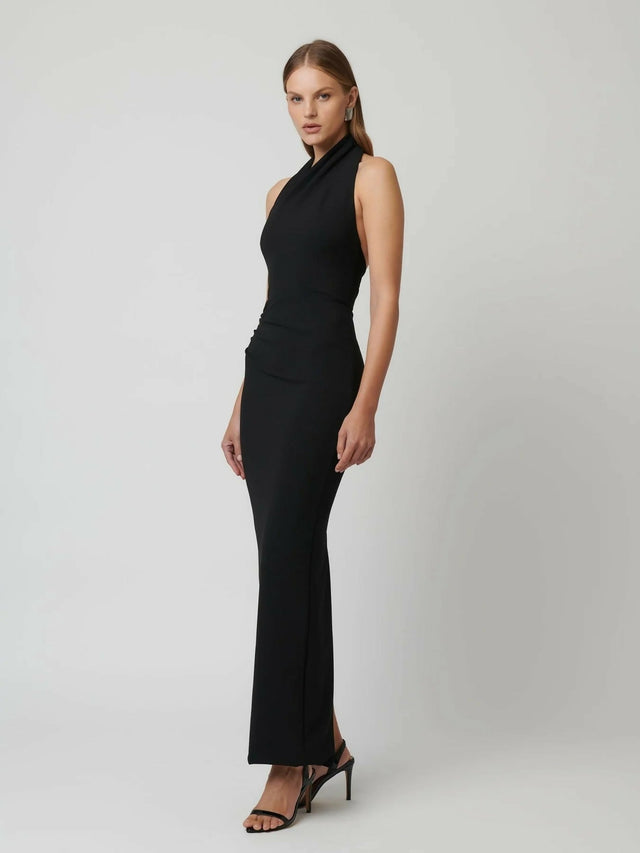 Effie Kats Galan Gown Size 10 - 10 / Black - Dresses