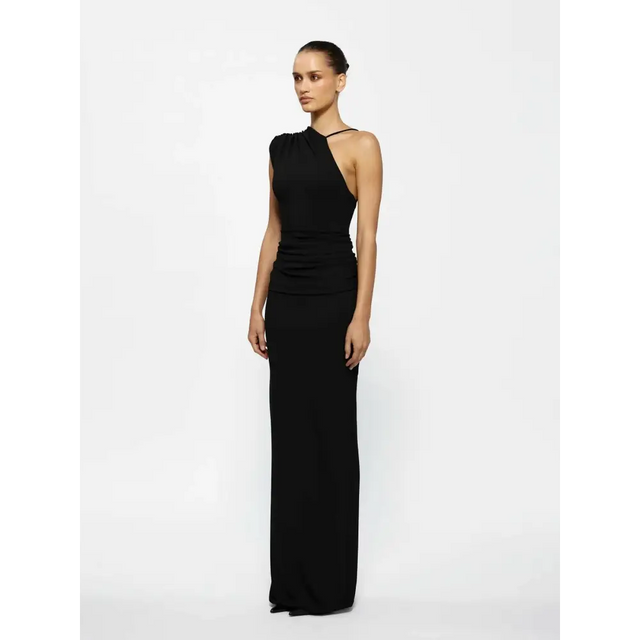 Effie Kats Greer Gown Black Size 8 - Dresses