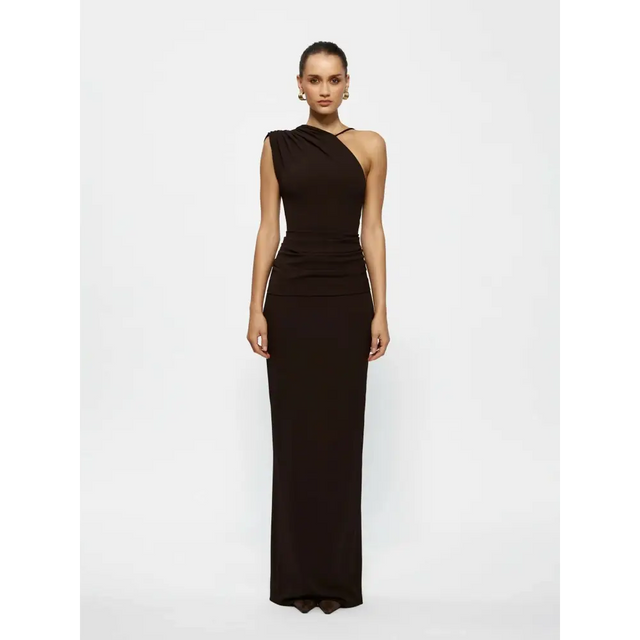 Effie Kats Greer Gown - Chocolate Size 6,8,10 - Dresses