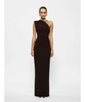 Effie Kats Greer Gown Coffee Size - Dresses