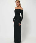 Effie Kats Gwen Gown - 10 / Black - Dresses