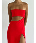 Effie Kats Hall Of Fame Gown - 8 / Red - Dresses