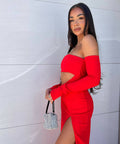 Effie Kats Hall Of Fame Gown Red Size 6 8 - Dresses
