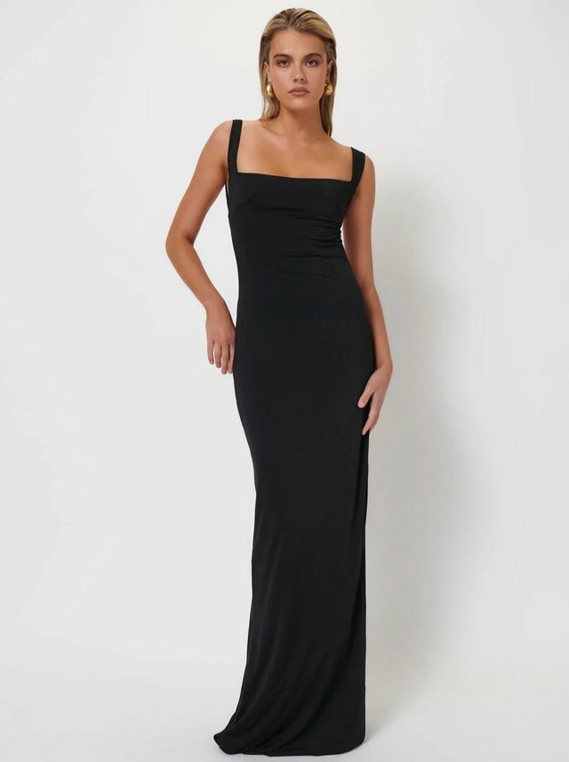 Effie Kats Helena Gown in Black Size 8 10 12 - Dresses