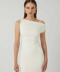 Effie Kats Inaya Gown in Ivory Size 8 - 8 / White - Dresses