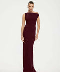 Effie Kats Inaya Gown Wine Size 6 8 - 8 / Red - Dresses