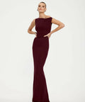 Effie Kats Inaya Gown Wine Size 6 8 - 8 / Red - Dresses