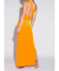 Effie Kats Lana Gown - 6 / Orange - Dresses