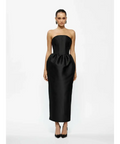 Effie Kats Lillia Midi Dress in Black - Dresses