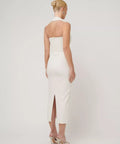 Effie Kats Meline Midi Dress White Size S/ AU 8 - 8 / White - Dresses