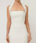 Effie Kats Meline Midi in Ivory Size 8 - 8 / White - Dresses