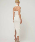 Effie Kats Meline Midi in Ivory Size 8 - 8 / White - Dresses