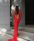 Effie Kats Monaco Gown Red Size 10 - 10 / Red - Dresses