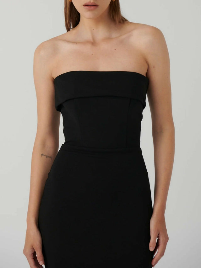 Effie Kats Monroe Gown Black - 8 / Black - Dresses