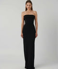 Effie Kats Monroe Gown Black - 8 / Black - Dresses