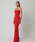 Effie Kats Monroe Gown Cherry Red - 6 / Red - Dresses