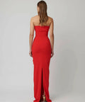 Effie Kats Monroe Gown Cherry Red - 6 / Red - Dresses