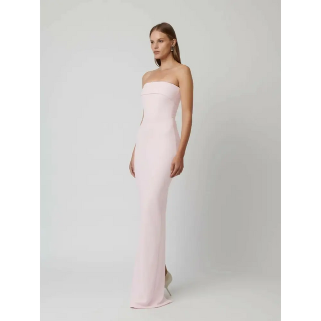 Effie Kats Monroe Gown Ice Pink Size M / AU 10 - 10 / Pink - Dresses