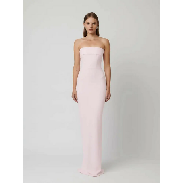Effie Kats Monroe Gown Ice Pink Size M / AU 10 - 10 / Pink - Dresses