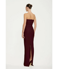 Effie Kats Monroe Gown in Wine - 6 / Red - Dresses