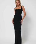 Effie Kats Natalya Gown Size 10 - 10 / Black - Dresses