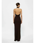 Effie Kats Rhi Gown Coffee Brown Size 8 - 8 / Brown - Dresses