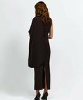 Effie Kats Romi Dress Chocolate Brown Size 10 - 10 / Brown - Dresses