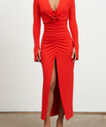 Effie Kats Rosita Midi Dress | Red - 10 / Red - Dresses