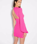 Effie Kats Roze Mini Dress Hot Pink - 6 / Pink - Dresses
