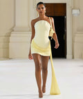 Effie Kats Soraya Mini in Lemon - Dresses