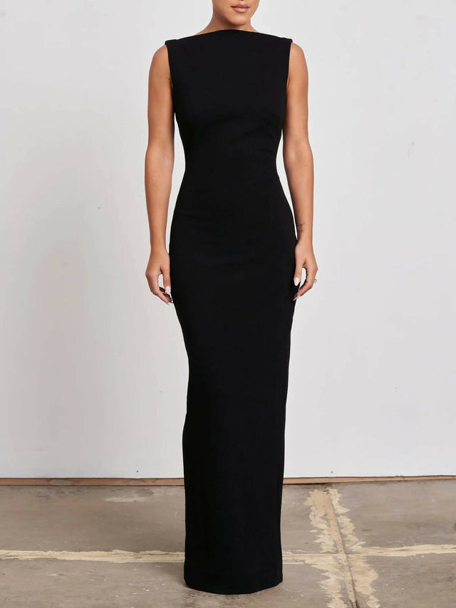 Effie Kats - Effie Kats Verona Black Gown Dress