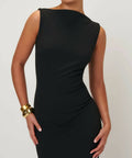Effie Kats - Effie Kats Verona Black Gown Dress