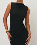 Effie Kats Verona Gown - 8 / Black - Dresses
