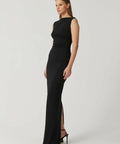 Effie Kats Verona Gown Black Size XS / 6 - 6 / Black - Dresses