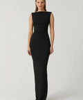 Effie Kats Verona Gown Black Size XS / 6 - 6 / Black - Dresses